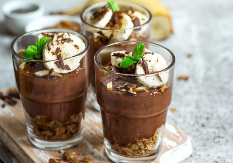 Delicioso pudding de plátano y chía: receta fácil y rápida