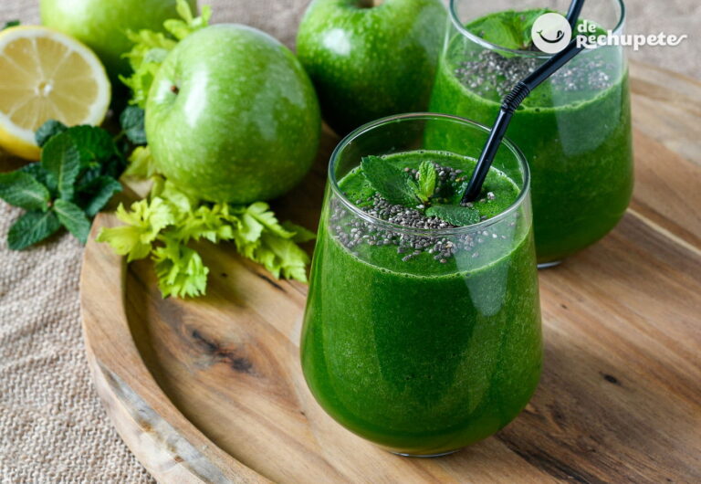 Delicioso y Nutritivo Batido de Frutas Verdes para Tu Salud