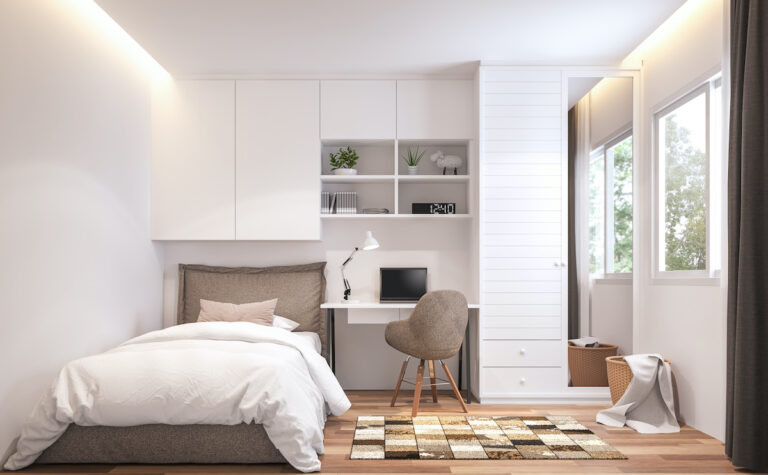 Master bedroom organization & cleaning tips