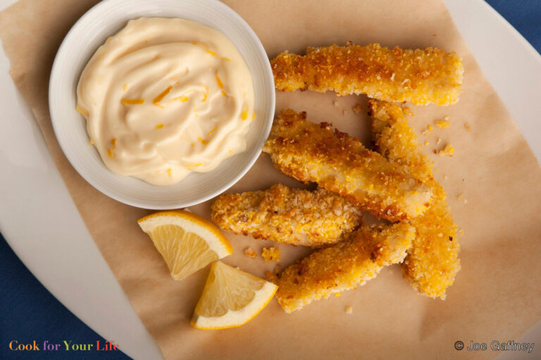 Palitos de pescado al horno: receta fácil y saludable