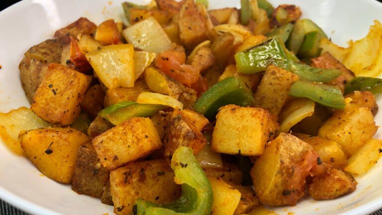 Patatas asadas con pimiento: receta fácil y saludable